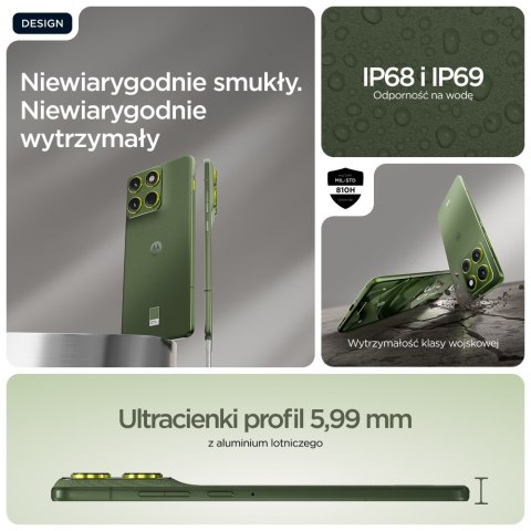 Motorola Smartfon Motorola Edge 70 12/512GB Pantone Bronze Green