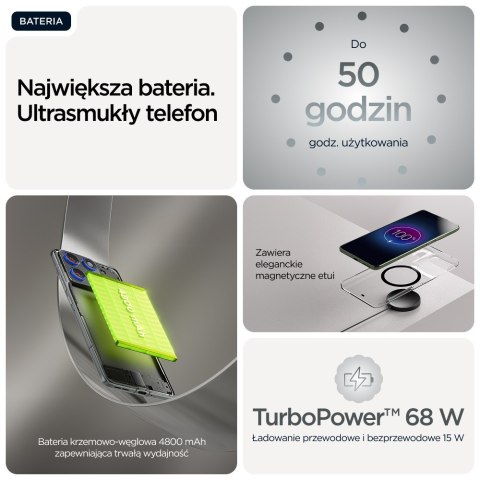 Motorola Smartfon Motorola Edge 70 12/512GB Pantone Gadget Grey