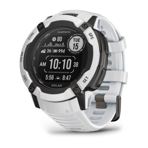 Garmin Zegarek Garmin Instinct 2X Solar, 50mm Mleczny Kwarc