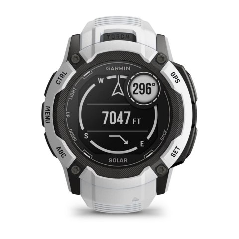 Garmin Zegarek Garmin Instinct 2X Solar, 50mm Mleczny Kwarc