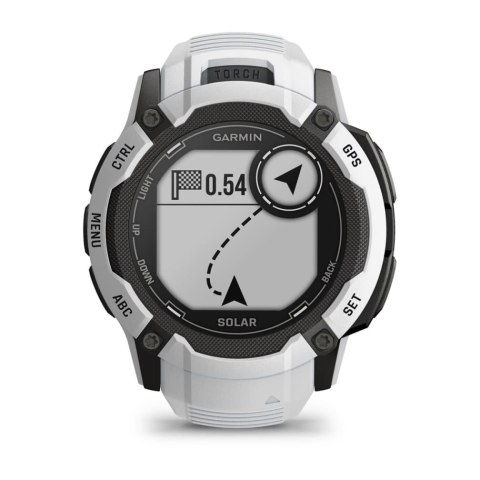 Garmin Zegarek Garmin Instinct 2X Solar, 50mm Mleczny Kwarc