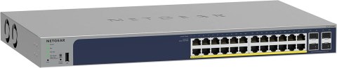 NETGEAR Switch Netgear GS728TP-300EUS 28p PoE 190W (PoE+: 24p) Managed Gigabit