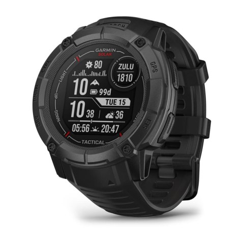 Garmin Zegarek Garmin Instinct 2X Solar Tactical Edition, 50mm MIP Black