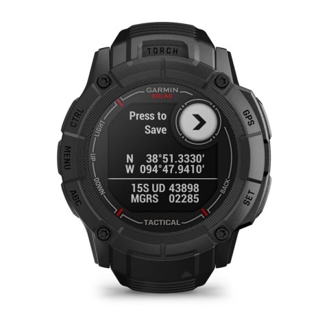 Garmin Zegarek Garmin Instinct 2X Solar Tactical Edition, 50mm MIP Black