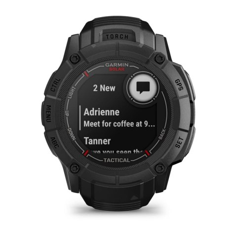 Garmin Zegarek Garmin Instinct 2X Solar Tactical Edition, 50mm MIP Black