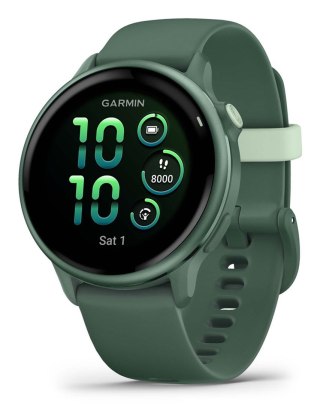 Garmin Zegarek Garmin Vivoactive 6, 42mm AMOLED Jasper Green