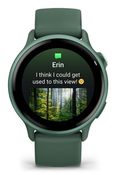 Garmin Zegarek Garmin Vivoactive 6, 42mm AMOLED Jasper Green