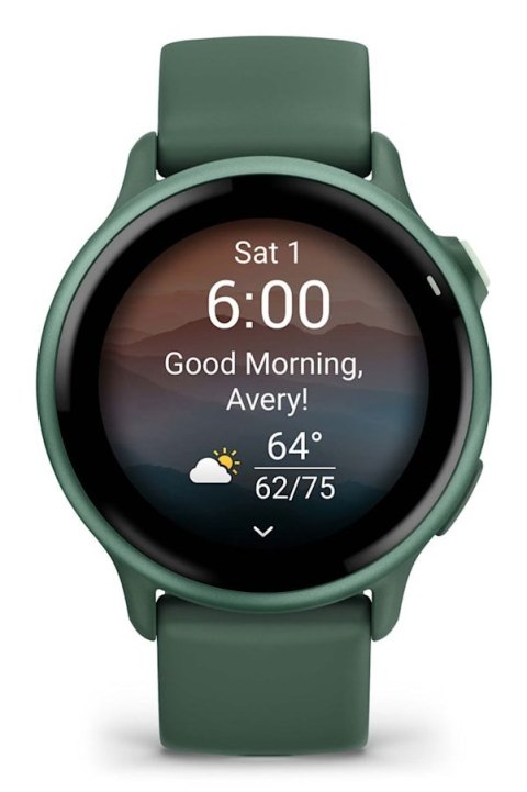 Garmin Zegarek Garmin Vivoactive 6, 42mm AMOLED Jasper Green