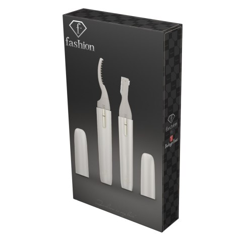 Podgrzewana zalotka do rzęs + golarka elektryczna 2w1 FashionTV FTV-0135 Matte Cream-Gold