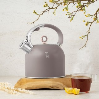 Czajnik tradycyjny z gwizdkiem indukcja gaz 3L BerlingerHaus BH-8914 Taupe