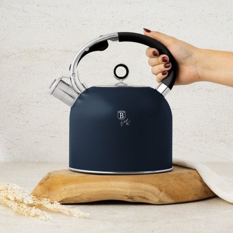 Czajnik tradycyjny z gwizdkiem indukcja gaz 3L BerlingerHaus BH-8918 Deep Sea