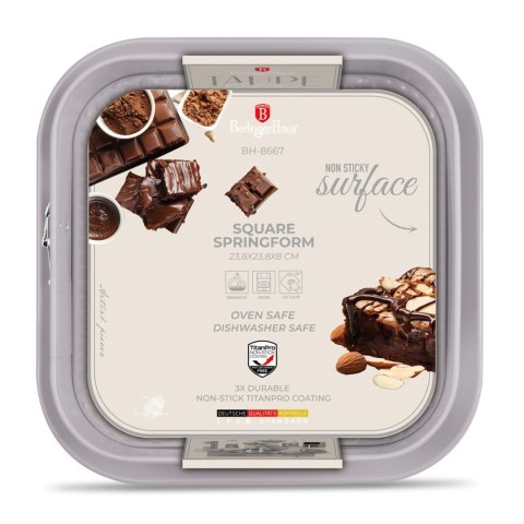 Forma do pieczenia 23,8 cm BerlingerHaus Taupe Collection BH-8667