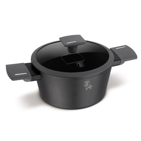 Garnek z pokrywką 20cm | BerlingerHaus BH-8130 Antracit