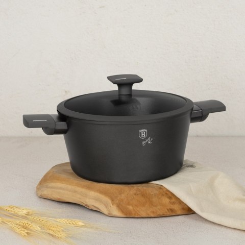 Garnek z pokrywką 24cm BerlingerHaus BH- 8131 | Antracit Collection