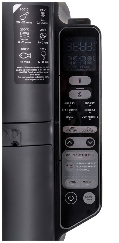 NINJA Frytkownica beztłuszczowa Ninja DoubleStack SL451EU