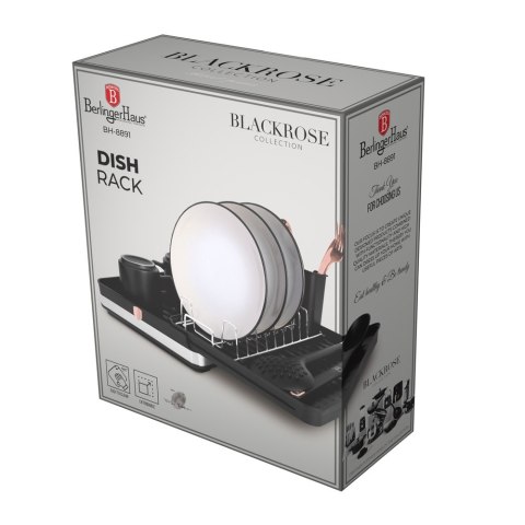 Suszarka do naczyń BerlingerHaus BH-8891 Black Rose Collection