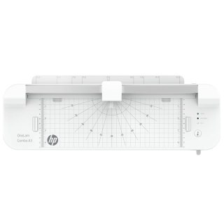 HP Laminator ONELAM COMBO A3, na zimno/gorąco, zintegrowany trymer, zaokrąglacz rogów, prędkość 40cm/min + 15 folii: 3xA4, 4xA5,