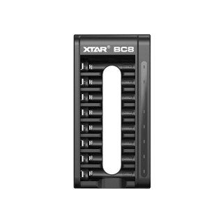 XTAR ŁADOWARKA DO AKUMULATORÓW R03 / AAA ORAZ R6 / AA LI-ION 1,5V / NIMH BC8