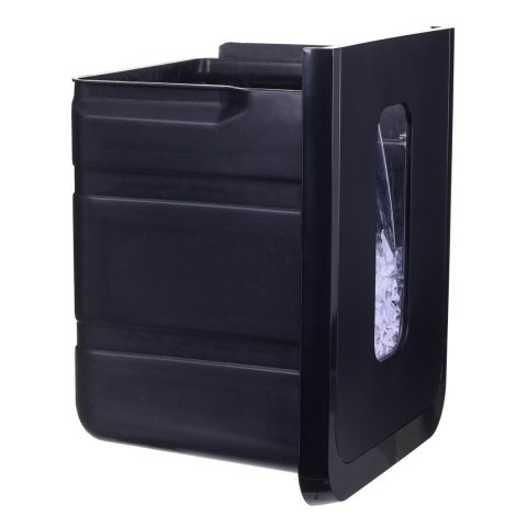 Activejet Niszczarka Activejet ASH-2502C, P-4, 28 l, ścinki 4x40 mm, 25 kartek, czarna