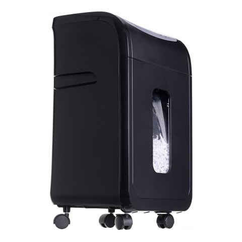 Activejet Niszczarka Activejet ASH-2502C, P-4, 28 l, ścinki 4x40 mm, 25 kartek, czarna