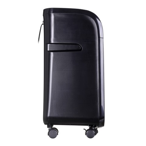 Activejet Niszczarka Activejet ASH-2502C, P-4, 28 l, ścinki 4x40 mm, 25 kartek, czarna