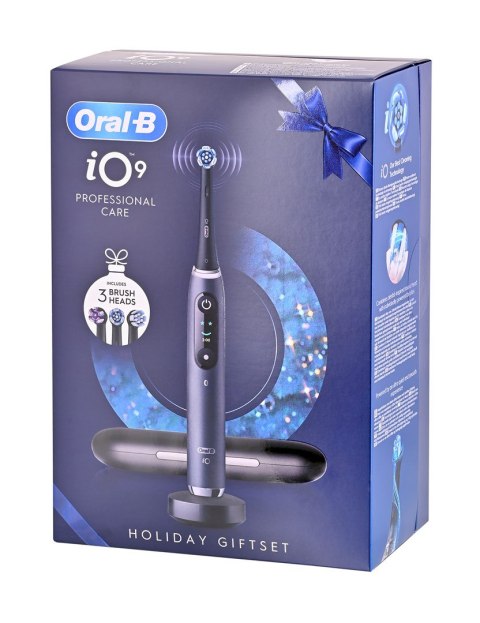 Braun Szczoteczka elektryczna Oral-B iO9 Black +2 końcówki