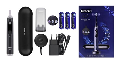 Braun Szczoteczka elektryczna Oral-B iO9 Black +2 końcówki