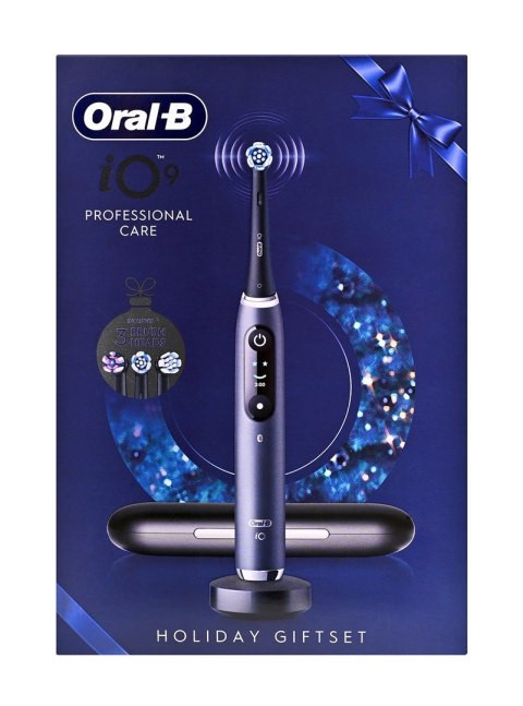 Braun Szczoteczka elektryczna Oral-B iO9 Black +2 końcówki
