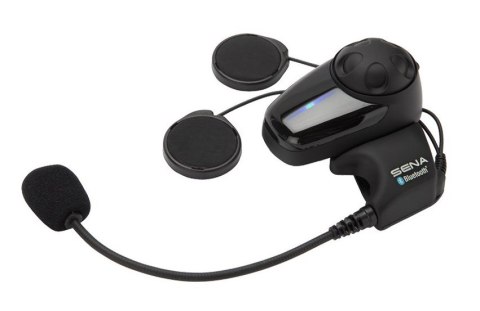 SENA Interkom Motocyklowy Sena SMH10-10 Bluetooth 3.0 900M z mikrofonem na pałąku, zestaw na 1 kask
