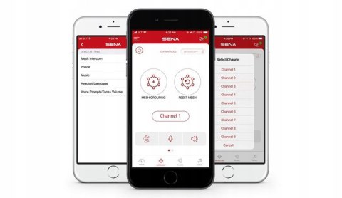 SENA Interkom Motocyklowy Sena SPIDER RT1 MESH, zestaw na 1 kask