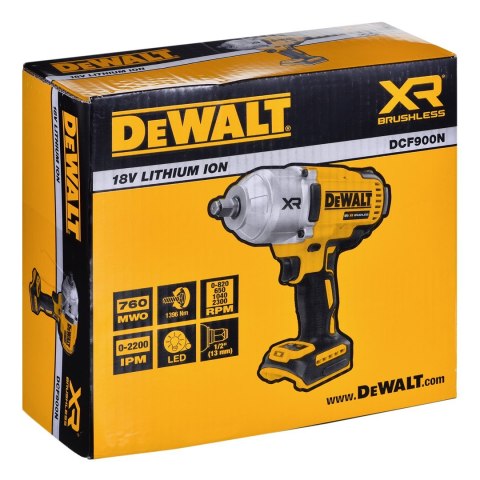 DeWalt Klucz udarowy bez aku.i ład.18V DCF900N DEWALT