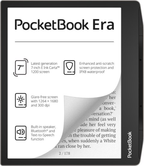Czytnik Ebook PocketBook Era 700 7" E-Ink Carta 1200 16GB WI-FI  Silver