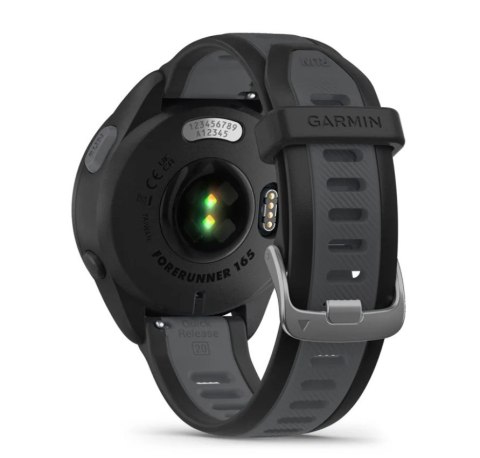 Smartwatch Zegarek Garmin Forerunner 165, 43mm AMOLED Black