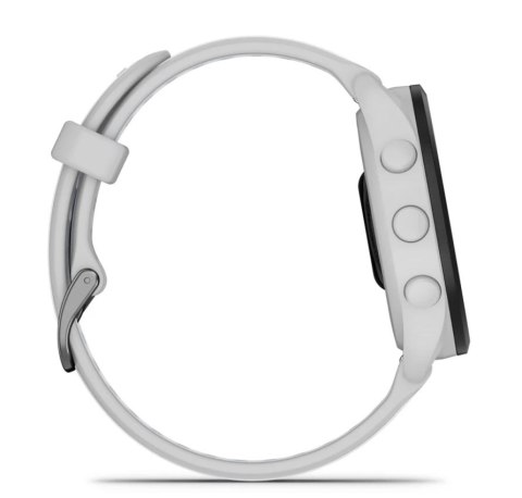 Smartwatch Zegarek Garmin Forerunner 165, 43mm AMOLED Whitestone