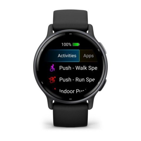 Smartwatch Zegarek Garmin Vivoactive 5, 42mm AMOLED Black