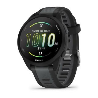 Smartwatch Zegarek sportowy Garmin Forerunner 165 Music AMOLED 43mm Black/­Slate Grey