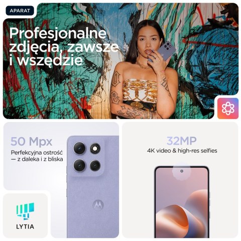 Smartfon Motorola Moto G86 5G 8/256GB Cosmic Sky