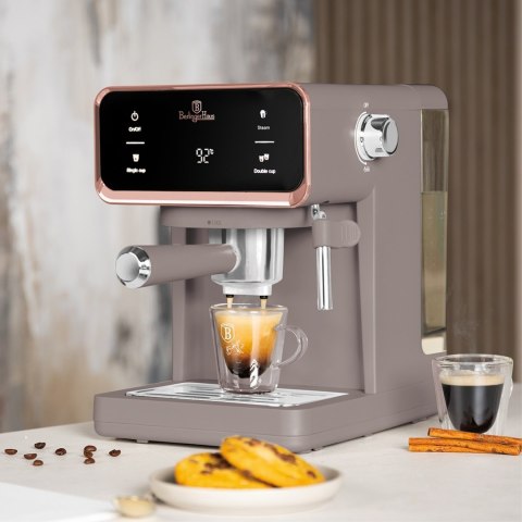 Ekspres kolbowy 3 w 1 BerlingerHaus Taupe Collection BH-9846