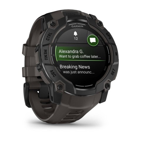 Smartwatch Zegarek Garmin Instinct 3, 50mm AMOLED Black