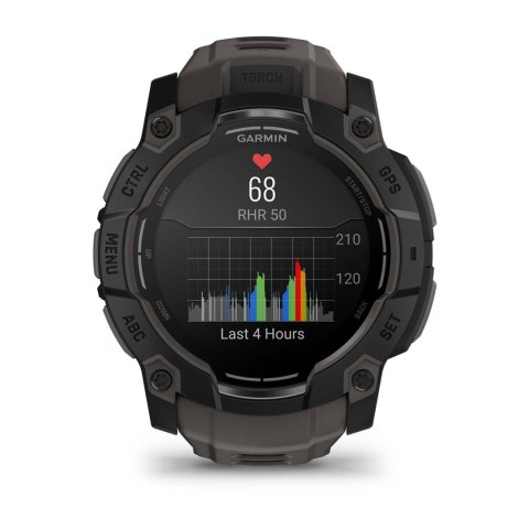 Smartwatch Zegarek Garmin Instinct 3, 50mm AMOLED Black