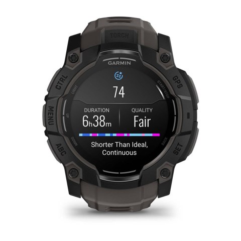 Smartwatch Zegarek Garmin Instinct 3, 50mm AMOLED Black