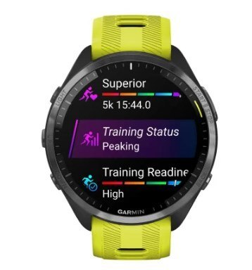 Smartwatch Zegarek sportowy Garmin Forerunner 965 jaskrawożółty