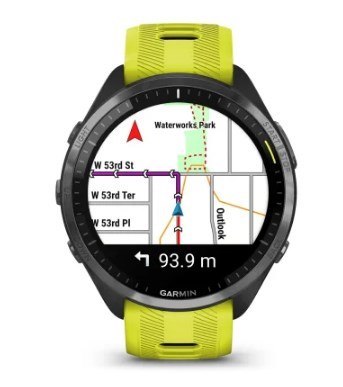 Smartwatch Zegarek sportowy Garmin Forerunner 965 jaskrawożółty