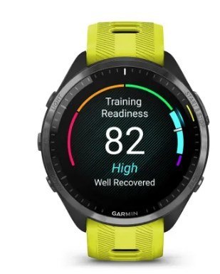 Smartwatch Zegarek sportowy Garmin Forerunner 965 jaskrawożółty