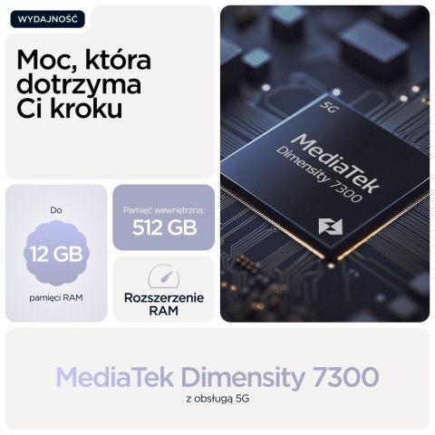 Smartfon Motorola Moto G86 5G 8/256GB Cosmic Sky