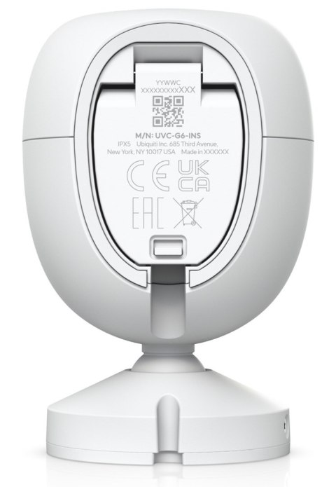 UBIQUITI Kamera Ubiquti UniFi G6 Instant White (UVC-G6-INS-W) 8MP 3840 x 2160 (16:9) IPX5 IK04 7W