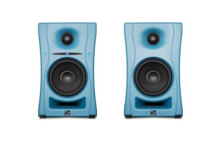 KALI AUDIO LP-UNF-B - Para monitorów odsłuchowych z Bluetooth. Głośniki multimedialne, niebieskie.