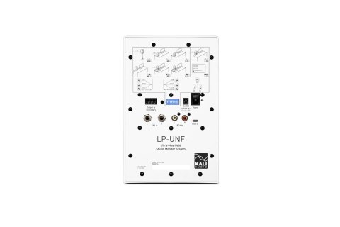 KALI AUDIO LP-UNF WH - Para monitorów odsłuchowych z Bluetooth. Głośniki multimedialne, białe.