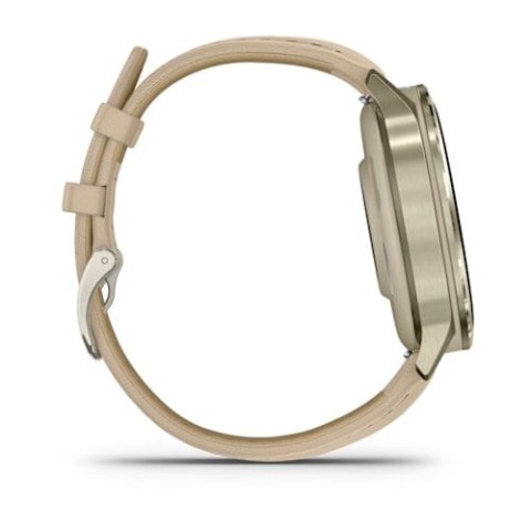 Smartwatch Garmin Venu 4 41 mm - lunar gold leather band