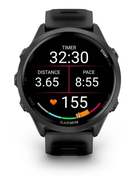 Zegarek sportowy Garmin Forerunner 570 47mm Black Slate Grey
